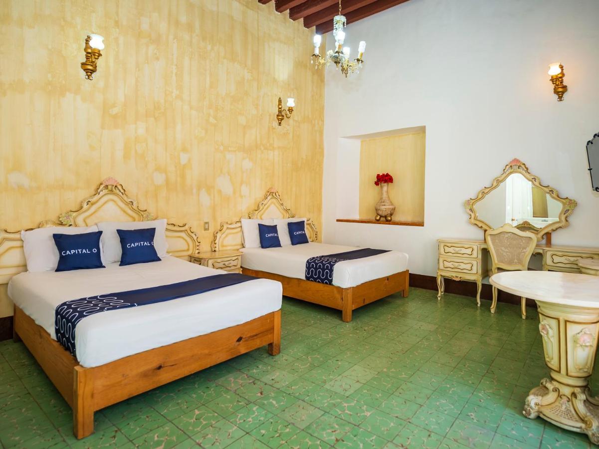 Hotel Meson Del Obispado Querétaro Dış mekan fotoğraf